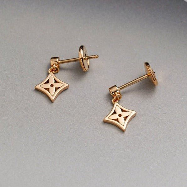 ˇSirae GemˇSTAR EARRINGS GOLD