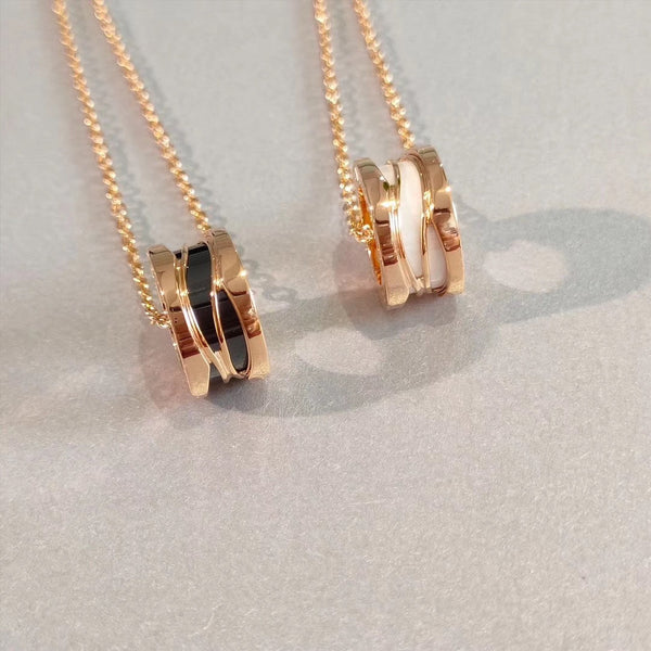 ˇSirae GemˇZERO 1 NECKLACE PINK GOLD