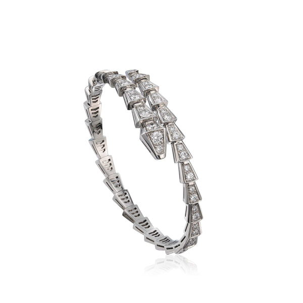 ˇSirae GemˇSERPENTI BRACELET 6MM SILVER DIAMOND