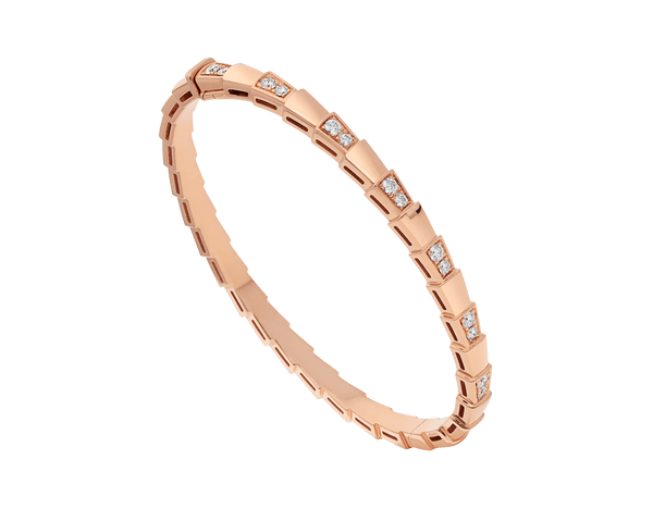 ˇSirae GemˇSERPENTI BRACELET ROSE GOLD DIAMOND
